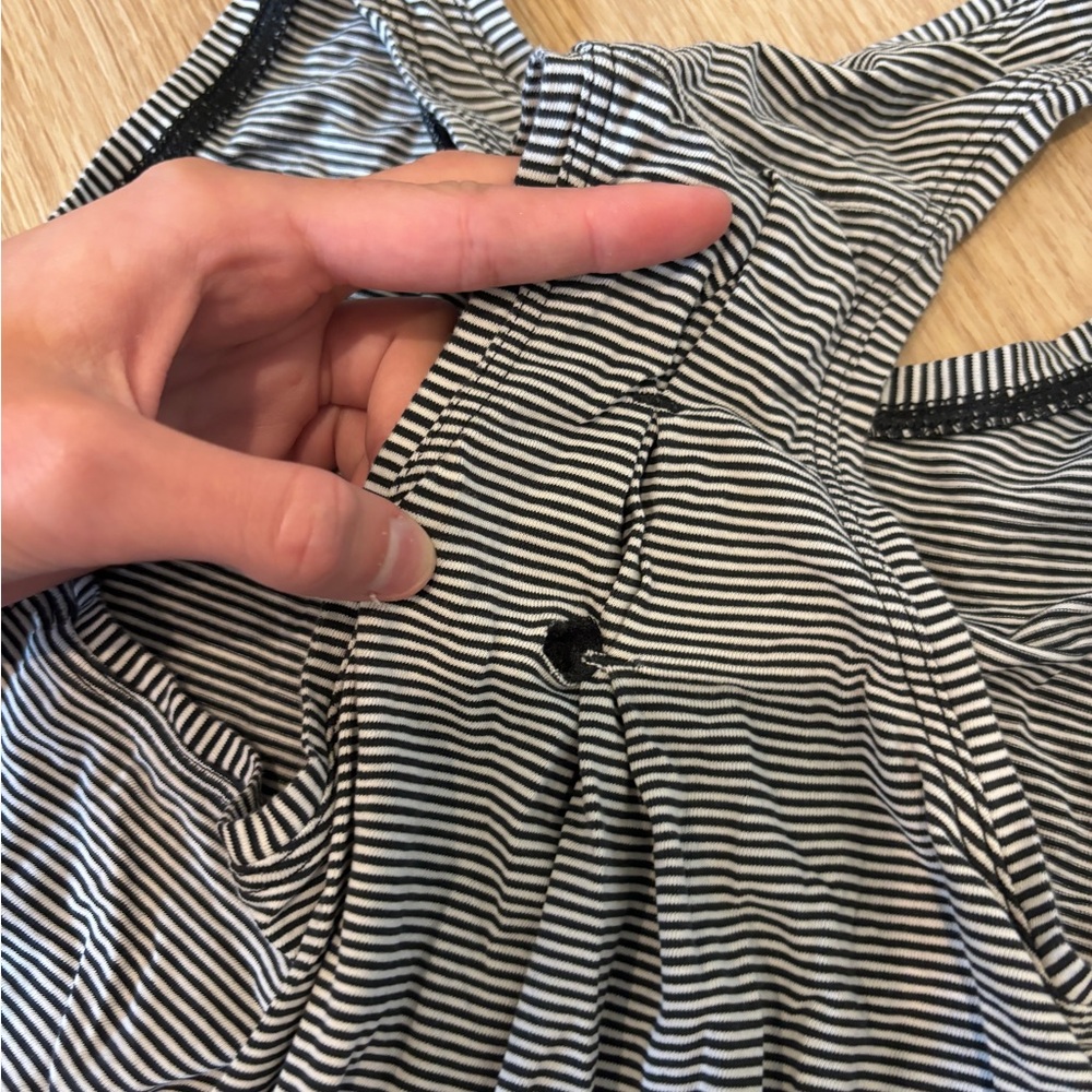 Lululemon striped tank top